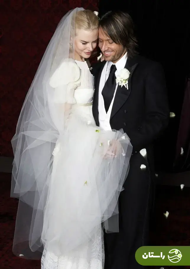 (عکس) تونل زمان؛ مراسم عروسی «نیکول کیدمن و کیث اربن» در سال ۲۰۰۶