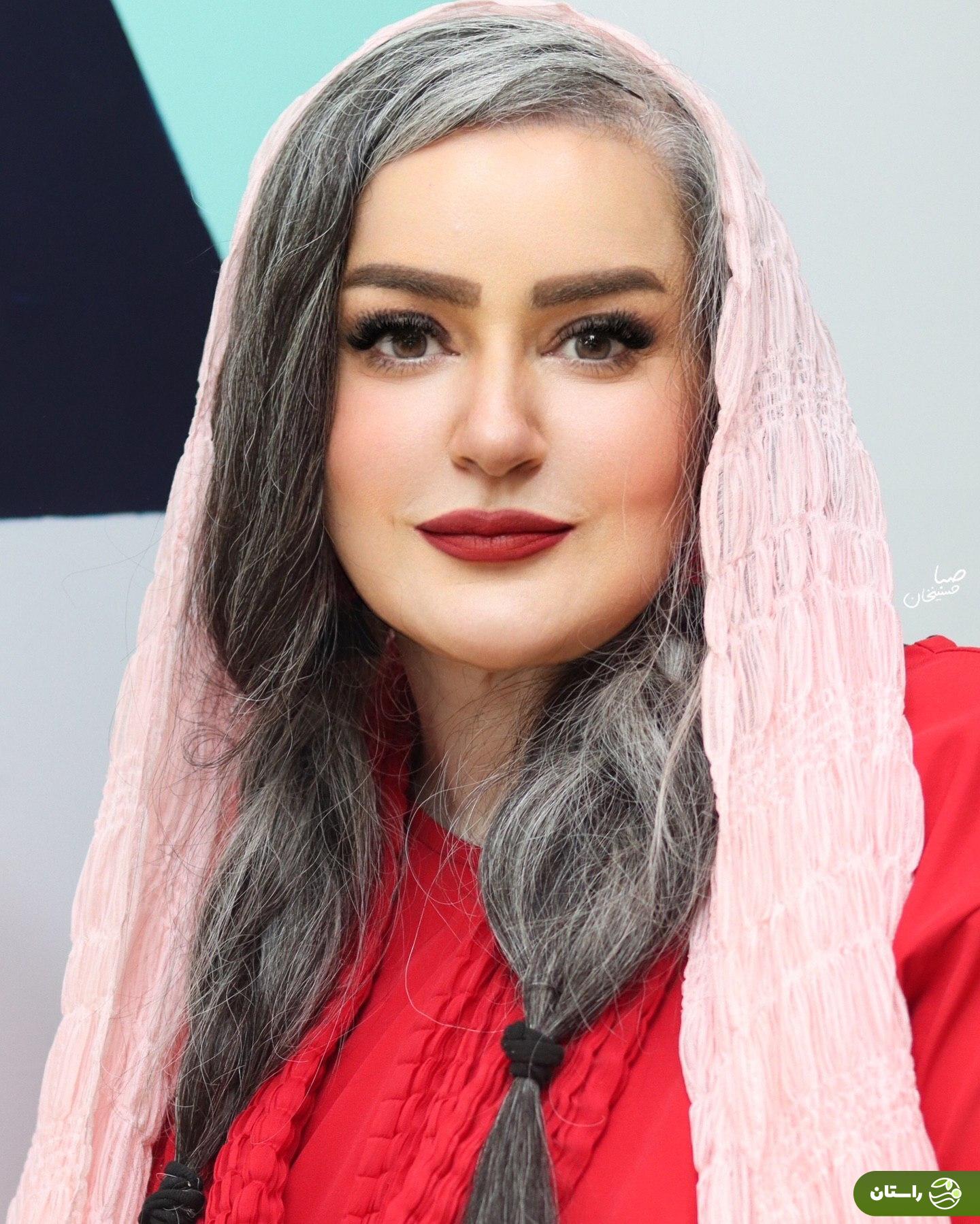 (تصاویر) استایل شاد و متفاوت نعیمه نظام دوست در اکران «آرزوهای چپکی»