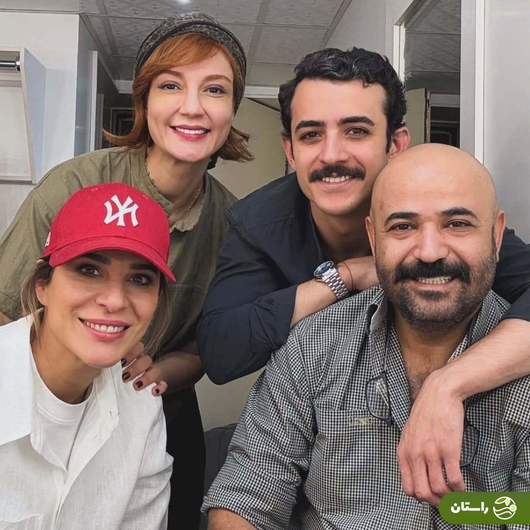 (عکس) سحر دولتشاهی، علی شادمان، سعید چنگیزیان و حدیث میرامینی در پشت صحنه نمایش «رامسس دوم»