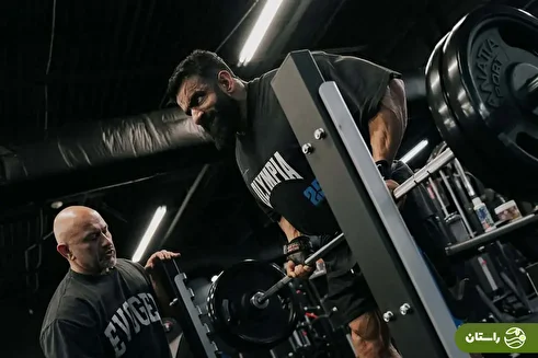 (تصاویر) تمرینات سنگین هادی چوپان در آمریکا برای فتح مستر المپیا ۲۰۲۵