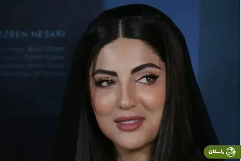 (تصاویر) تیپ سبز و مشکی هلیا امامی در اکران سینمایی؛ بازیگر، عاشق میکاپ جدیدش شد!