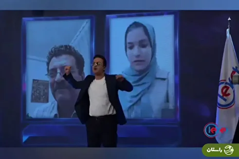 (ویدئو) لحظه برنده شدن پورشه سبز دختر ۱۹ساله خوزستانی با اعلام حامد آهنگی؛ هاجر حسینی چه خریده بود که پورشه برد؟