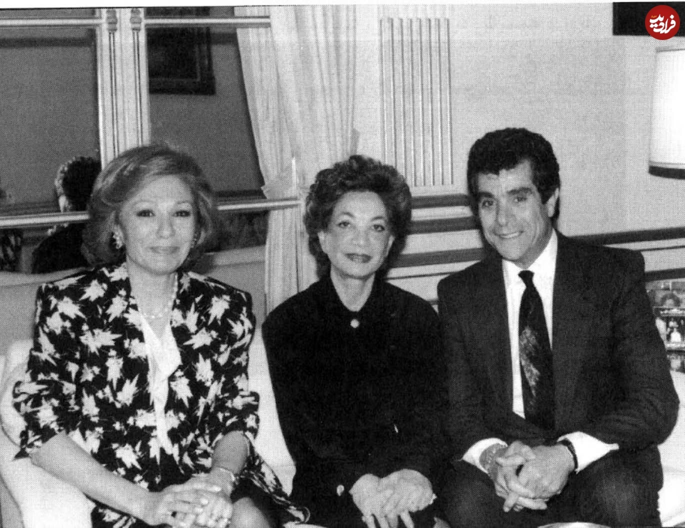 (عکس) تونل زمان؛ «بهروز وثوقی» در کنار «اشرف و فرح»؛ دهه ۶۰