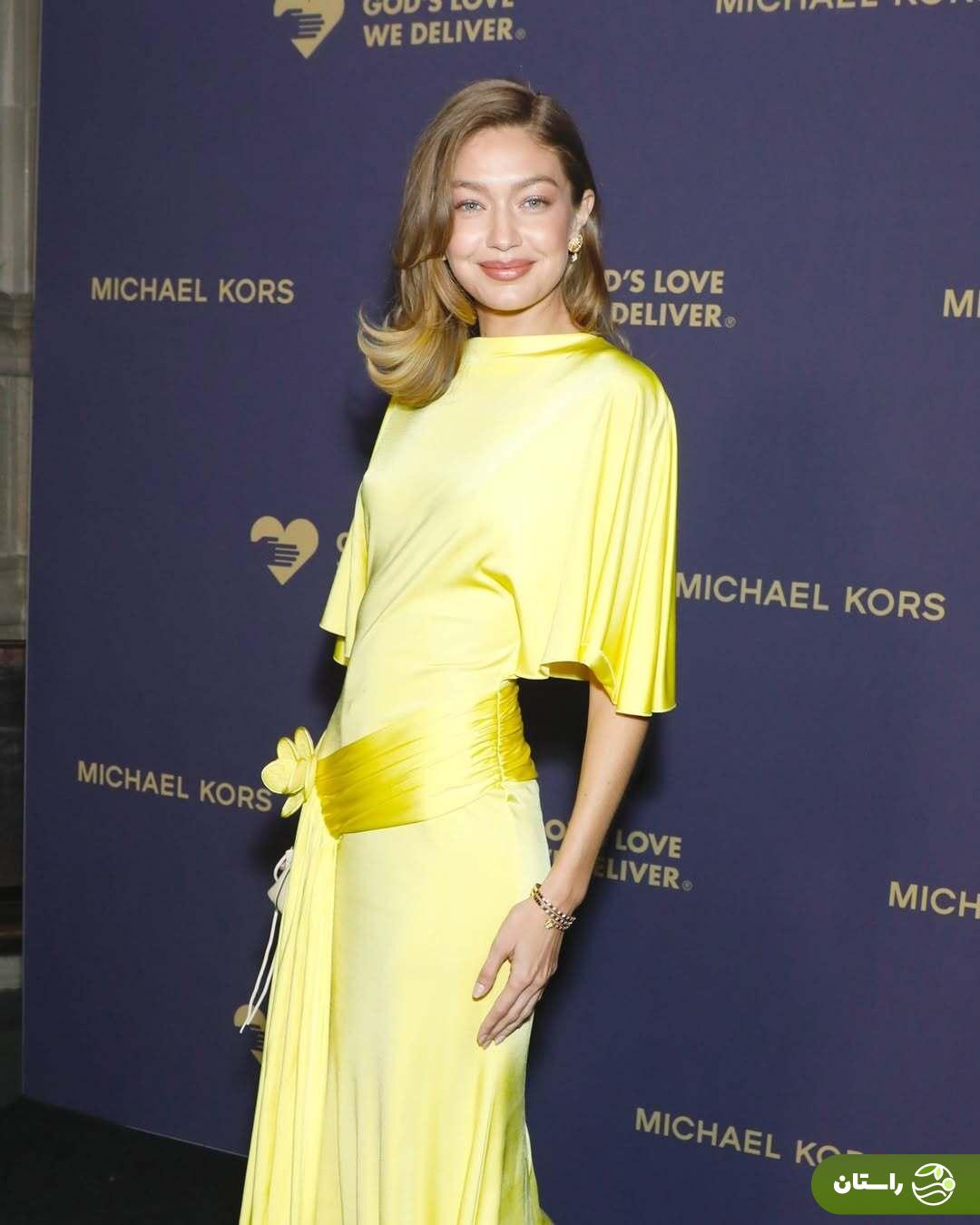 عکس‌های صمیمانه جی جی حدید و آن هاتاوی در یک مراسم