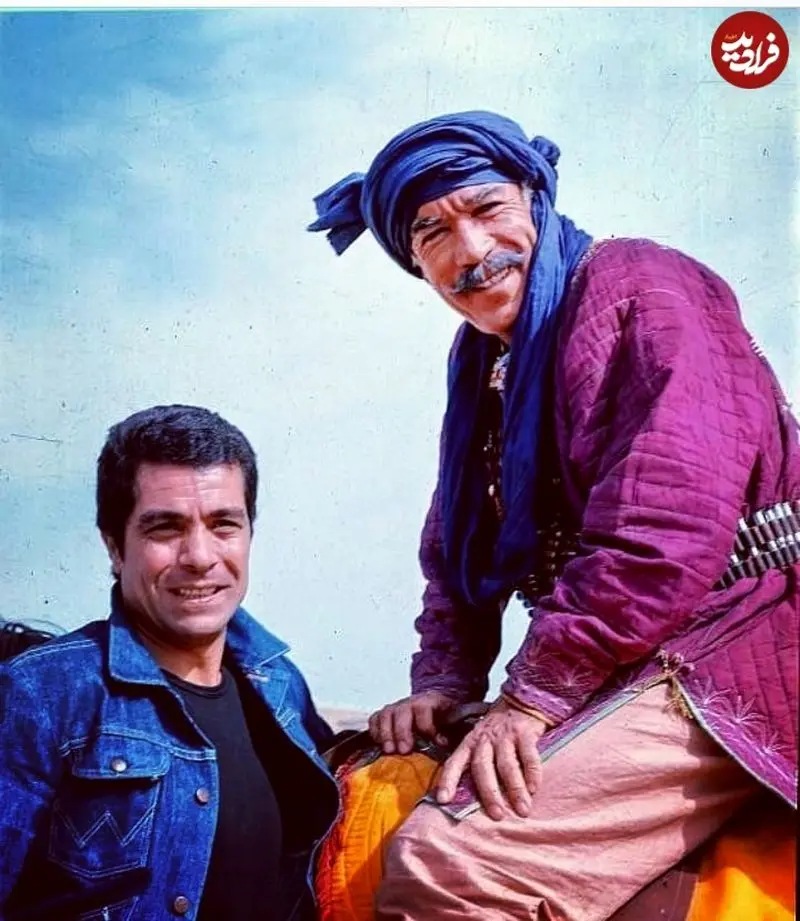 (عکس) تونل زمان؛ «حمزه» فیلم محمد رسول الله در کنار «بهروز وثوقی»