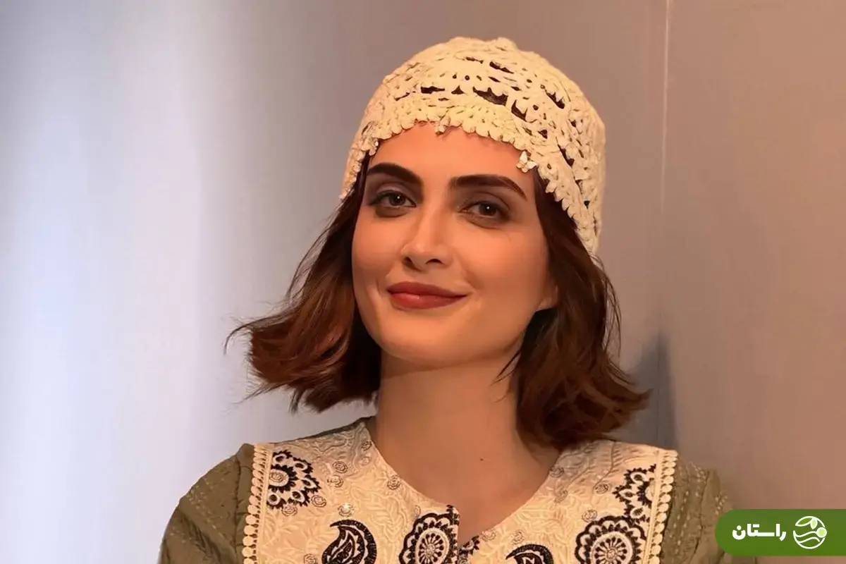 (عکس) استایل جذاب الناز ملک، سیما سریال «زخم کاری» پشت صحنه یک تئاتر