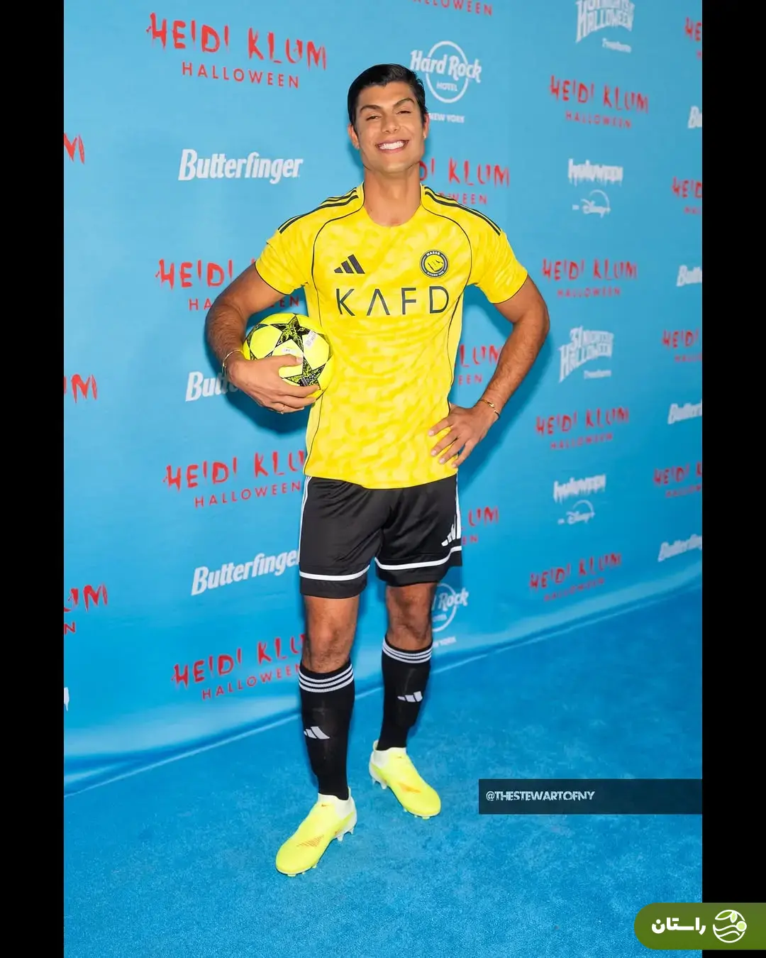 تصاویری از لباس‌ها و گریم عجیب و غریب سلبریتی‌ها در مهمانی هالووین هایدی کلوم