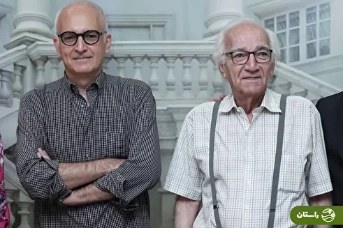 (ویدئو) وقتی که بیژن بنفشه‌خواه ادای پدرش را در می‌آورد