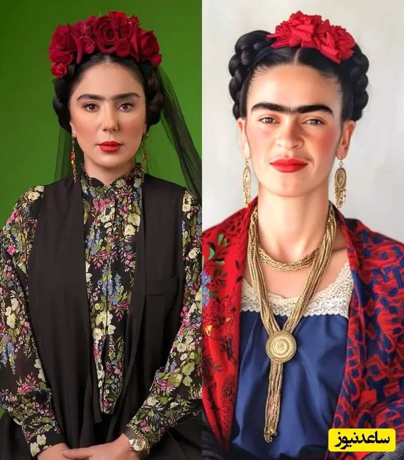 گریم بازیگران ایرانی با الهام از چهره‌های مشهور جهان: بهاره رهنما و آیشواریا، آرام جعفری و مرلین مونرو!