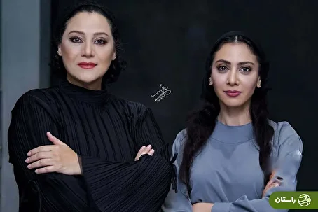 عکس‌های دو نفره شبنم مقدمی و مونا فرجاد در پشت صحنه «بازی‌های شبانه»
