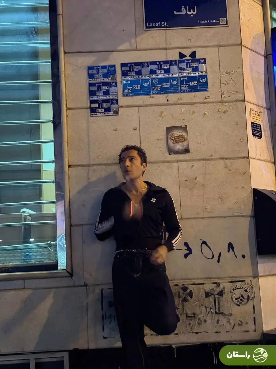 عکس‌های عجیب و مبهم نوید محمدزاده در خیابان‌های تاریک تهران