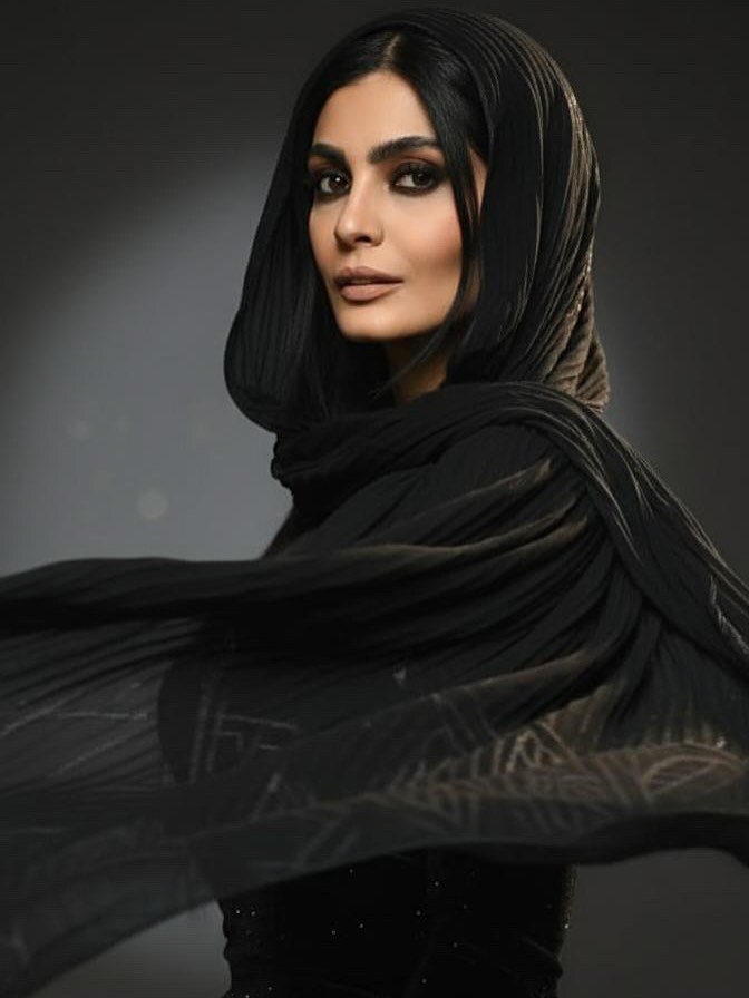 (عکس) تیپ جذاب خانم معینی سریال بچه مهندس