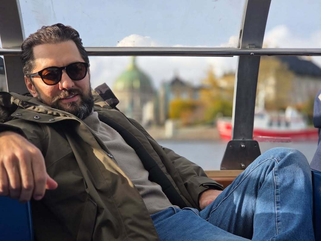 (تصاویر) گشت و گذار بهرام رادان، امیر جعفری و بهرام افشاری در کپنهاگ