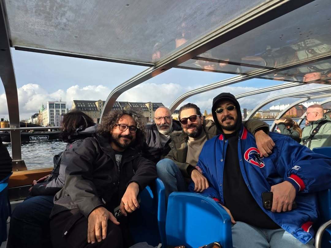 (تصاویر) گشت و گذار بهرام رادان، امیر جعفری و بهرام افشاری در کپنهاگ