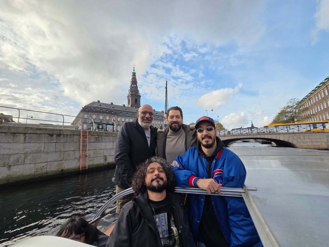 (تصاویر) گشت و گذار بهرام رادان، امیر جعفری و بهرام افشاری در کپنهاگ