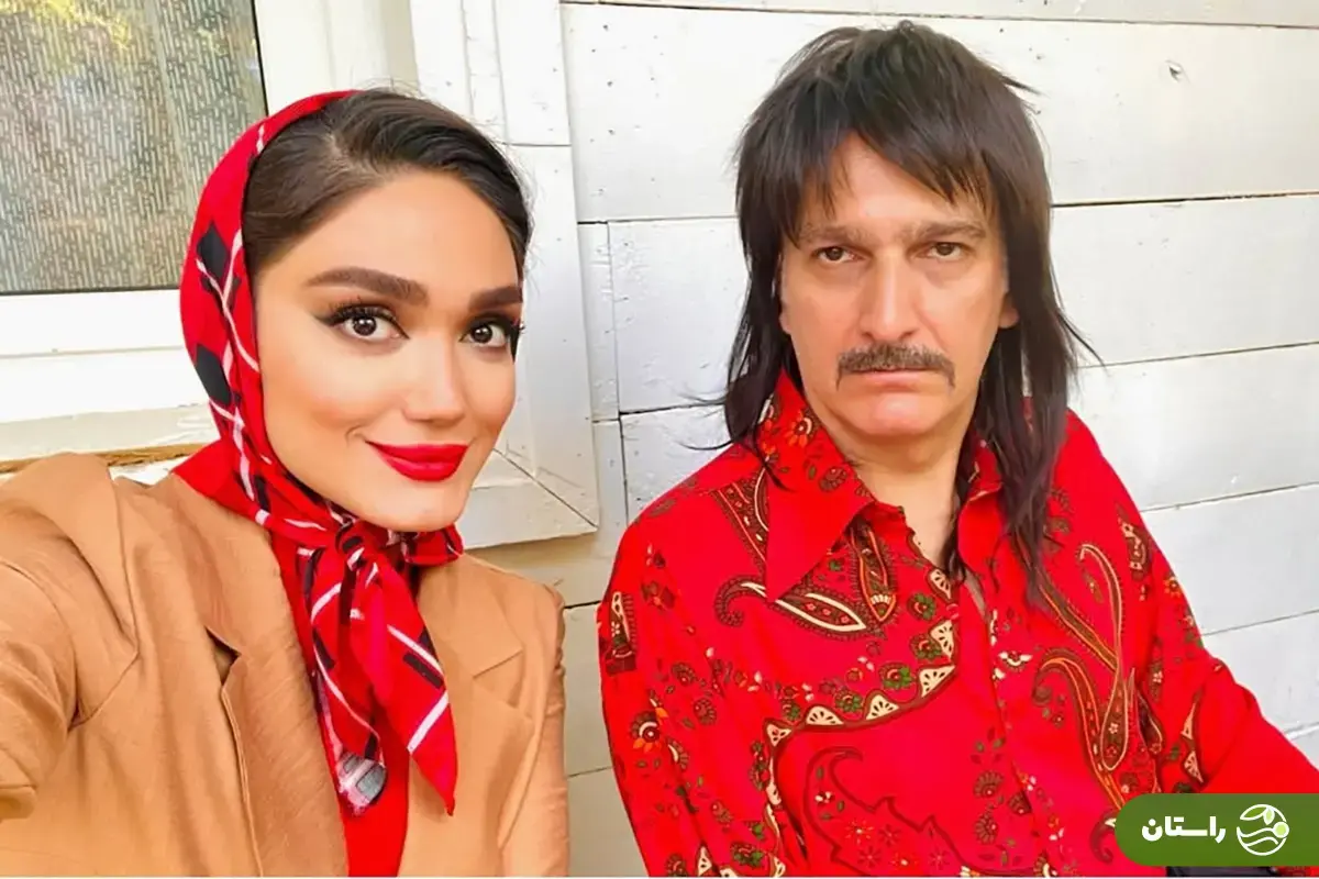 (عکس) فرزانه قاسم‌زاده، بهرنگ علوی و بیژن بنفشه‌خواه در پشت صحنه «جزایر قناری»