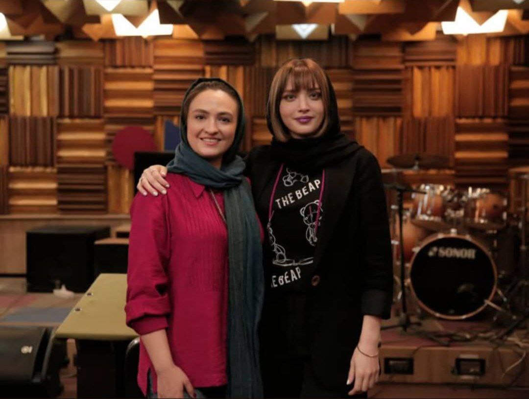 عکس پربازدید بهنوش طباطبایی با بازیگر بامداد خمار