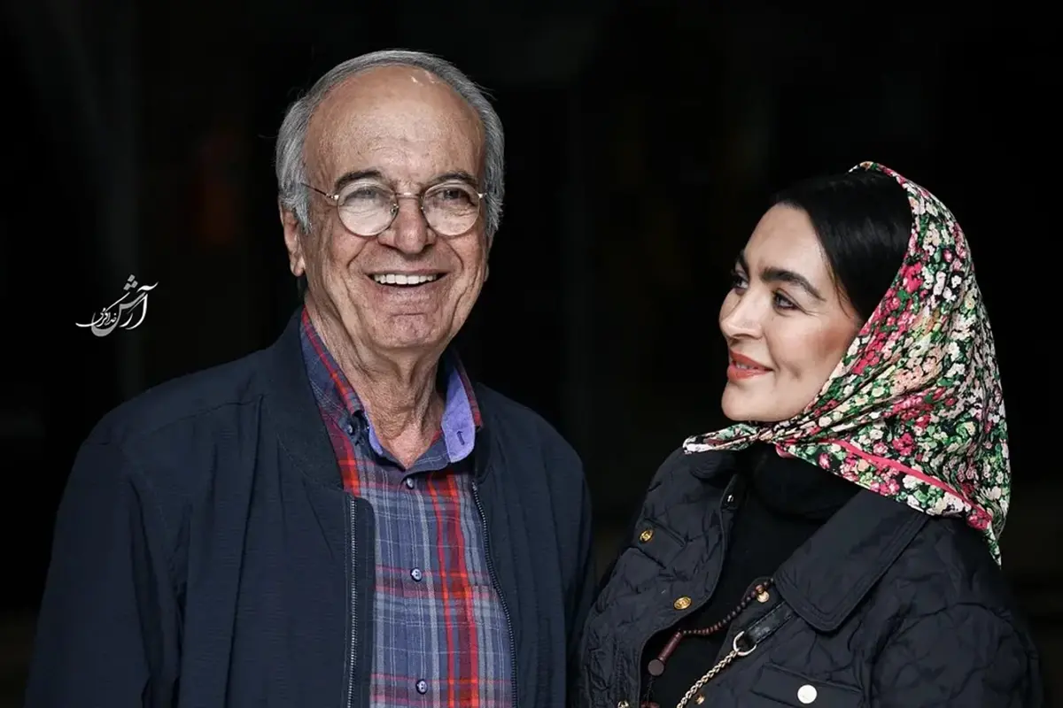 (عکس) پدر و دختری غلامرضا نیکخواه و نیلوفر نیکخواه