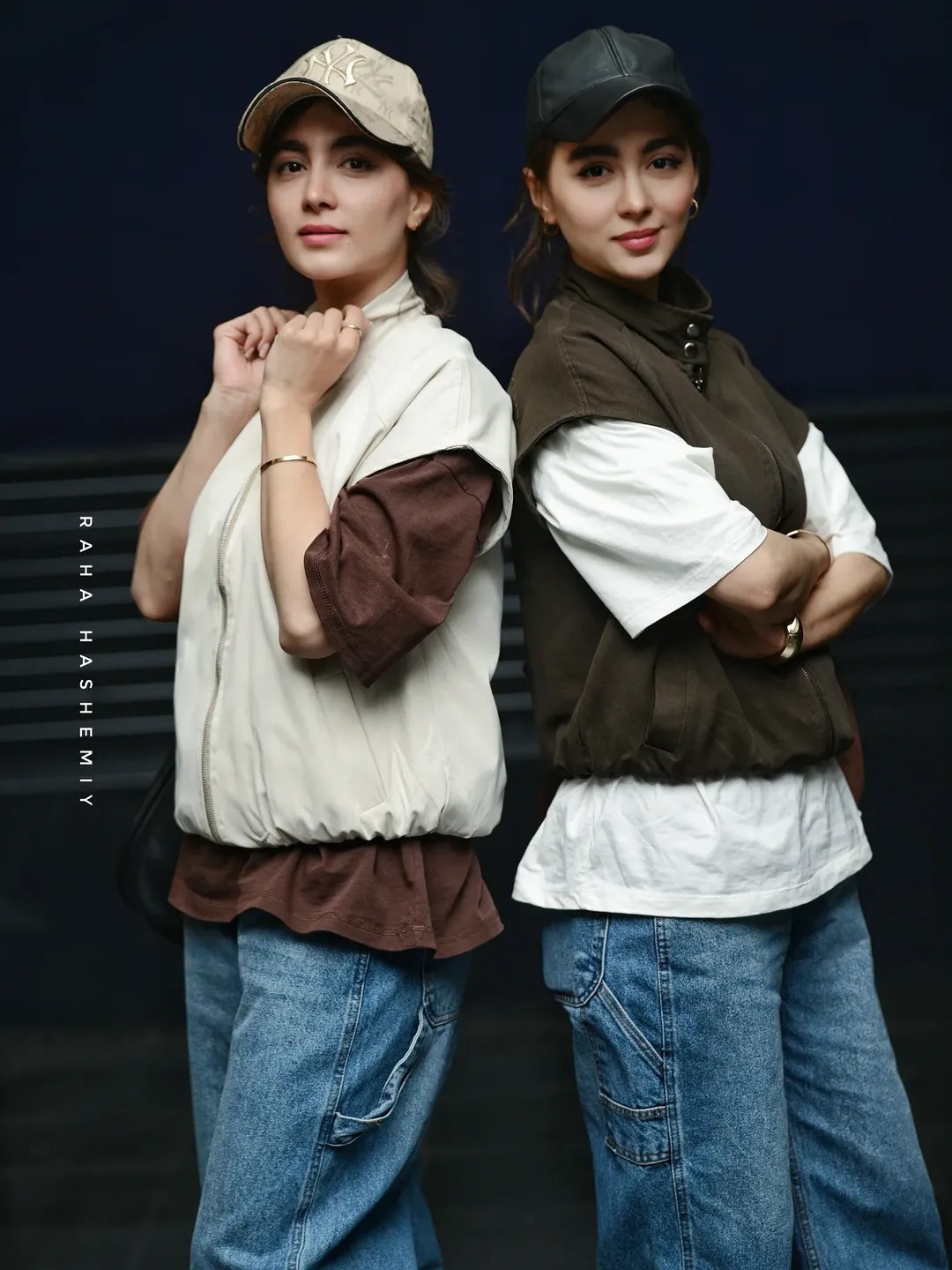 عکس‌های دو نفره سنا و سونیا حسینی دوقلوهای سریال پایتخت