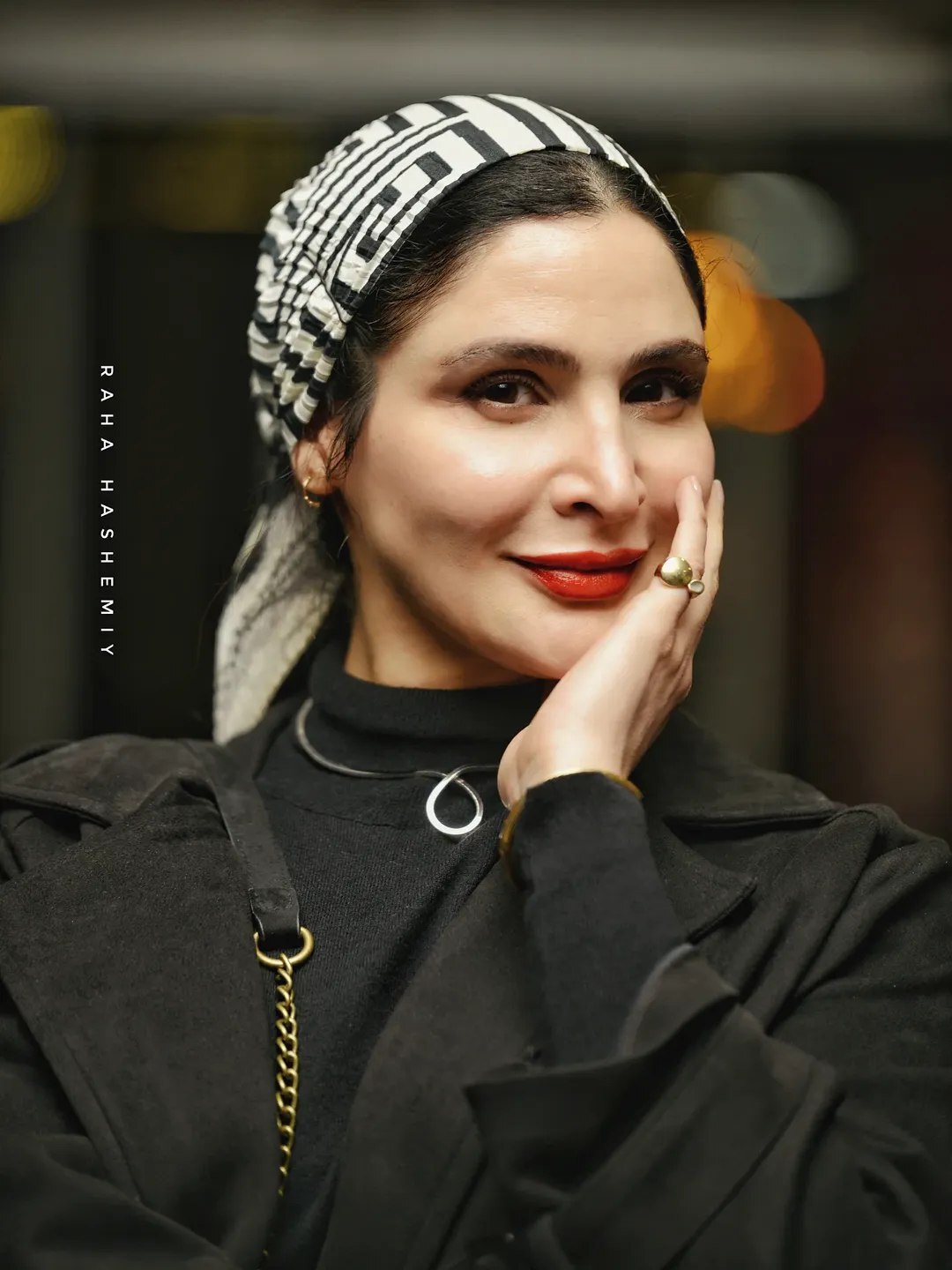 (عکس) نورا هاشمی در حاشیه نمایش کازابلانکا