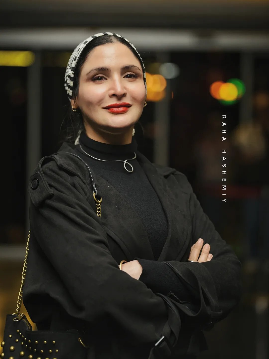 (عکس) نورا هاشمی در حاشیه نمایش کازابلانکا