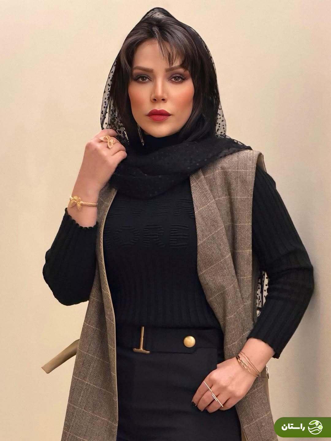 (عکس) بازیگر «سووشون» و «بامداد خمار» با پوشش شیک و کرم روشن در کنسرت احسان نی‌زن