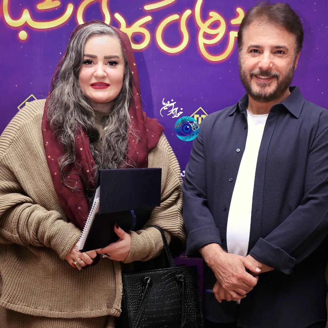 (عکس) نعیمه نظام دوست، منوچهر هادی و سید جواد هاشمی در افتتاحیه جشنواره نمایش‌های کمدی شبانه