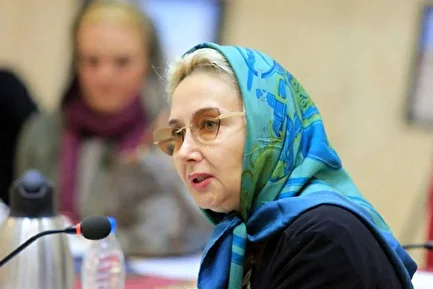 (عکس)  تونل زمان؛ «کتایون ریاحی» و همسر دومش «مسعود بهبهانی» در یک جشن؛ سال ۱۳۹۰