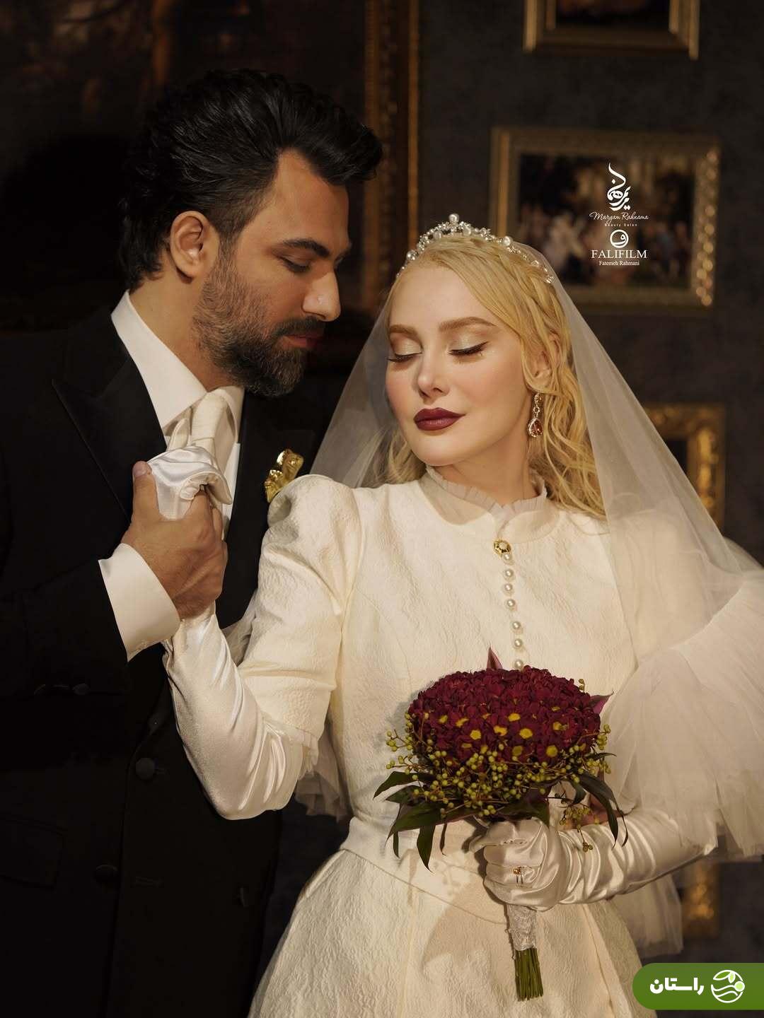 (تصاویر) آلبوم عروسی آرام جعفری و بابک انصاری