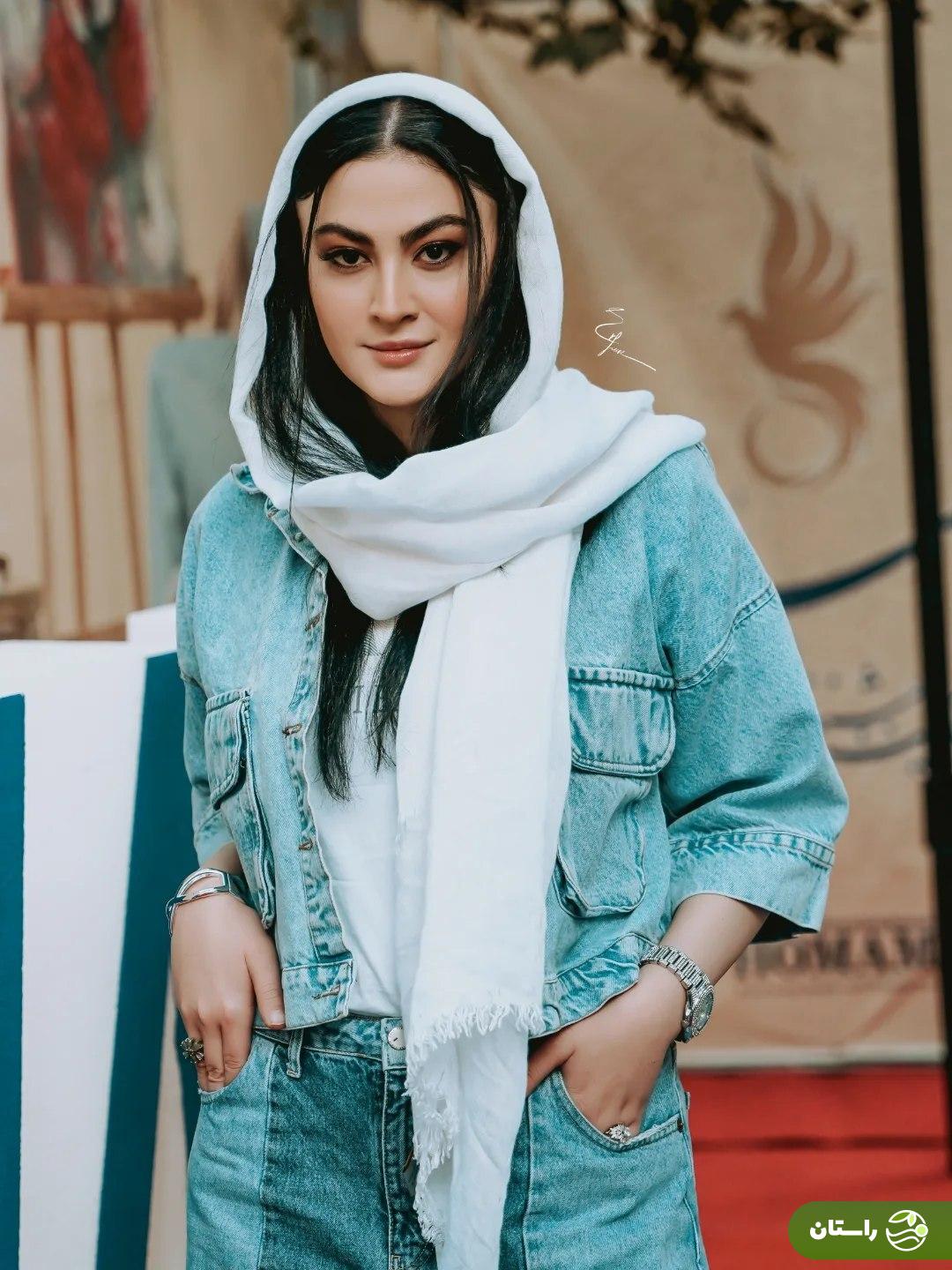 (تصاویر) استایل مریم مومن در جشنواره بین‌المللی همام