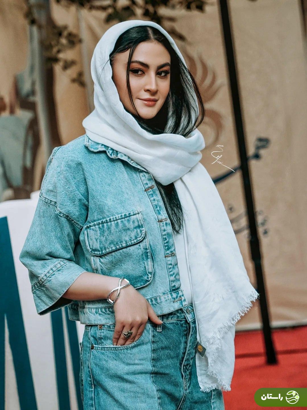 (تصاویر) استایل مریم مومن در جشنواره بین‌المللی همام