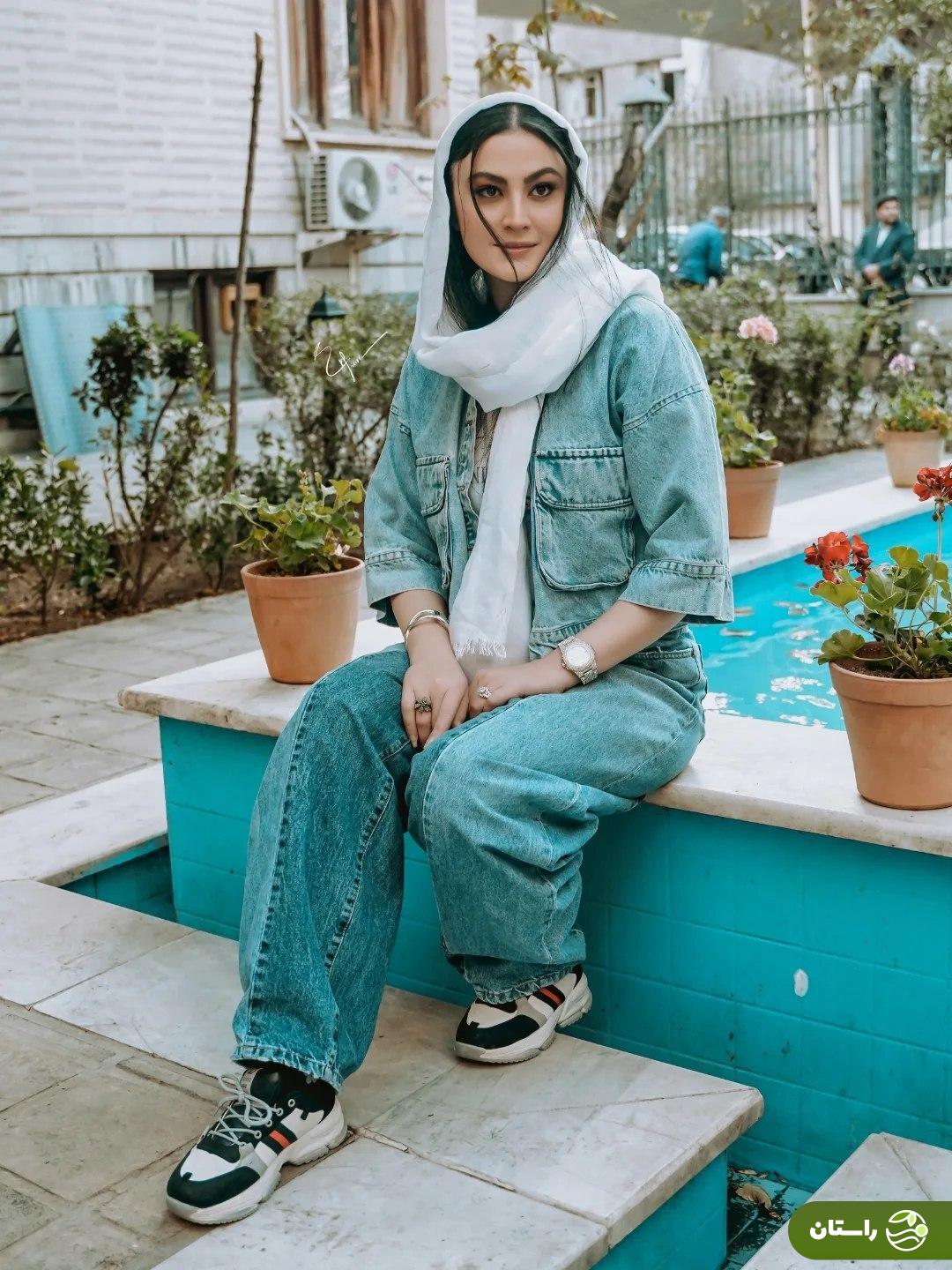 (تصاویر) استایل مریم مومن در جشنواره بین‌المللی همام