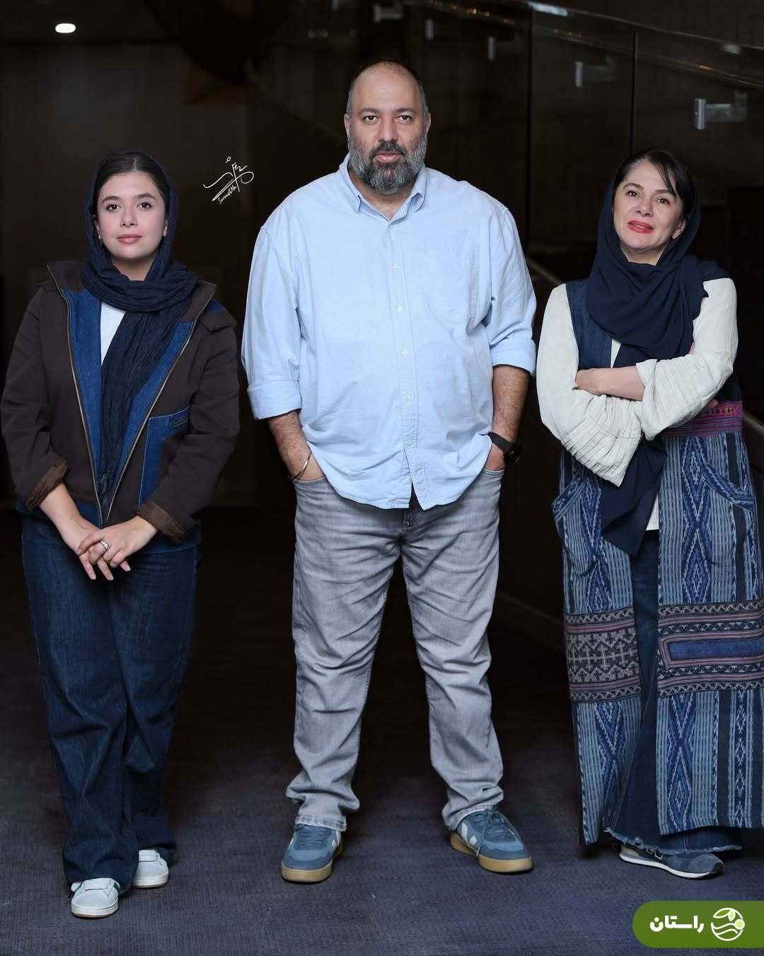 (عکس) مستانه مهاجر، علی اوجی و نفس بازغی در یک قاب