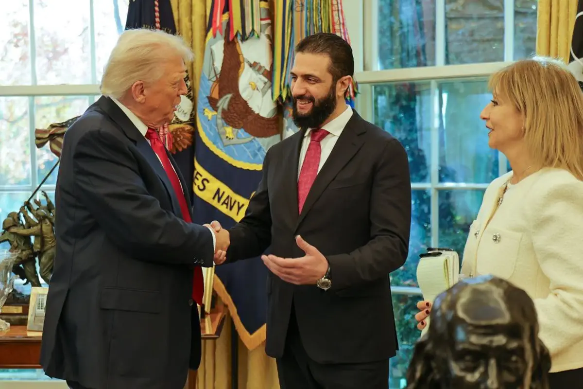 (عکس) تصاویر دیدار تاریخی احمد الشرع با ترامپ