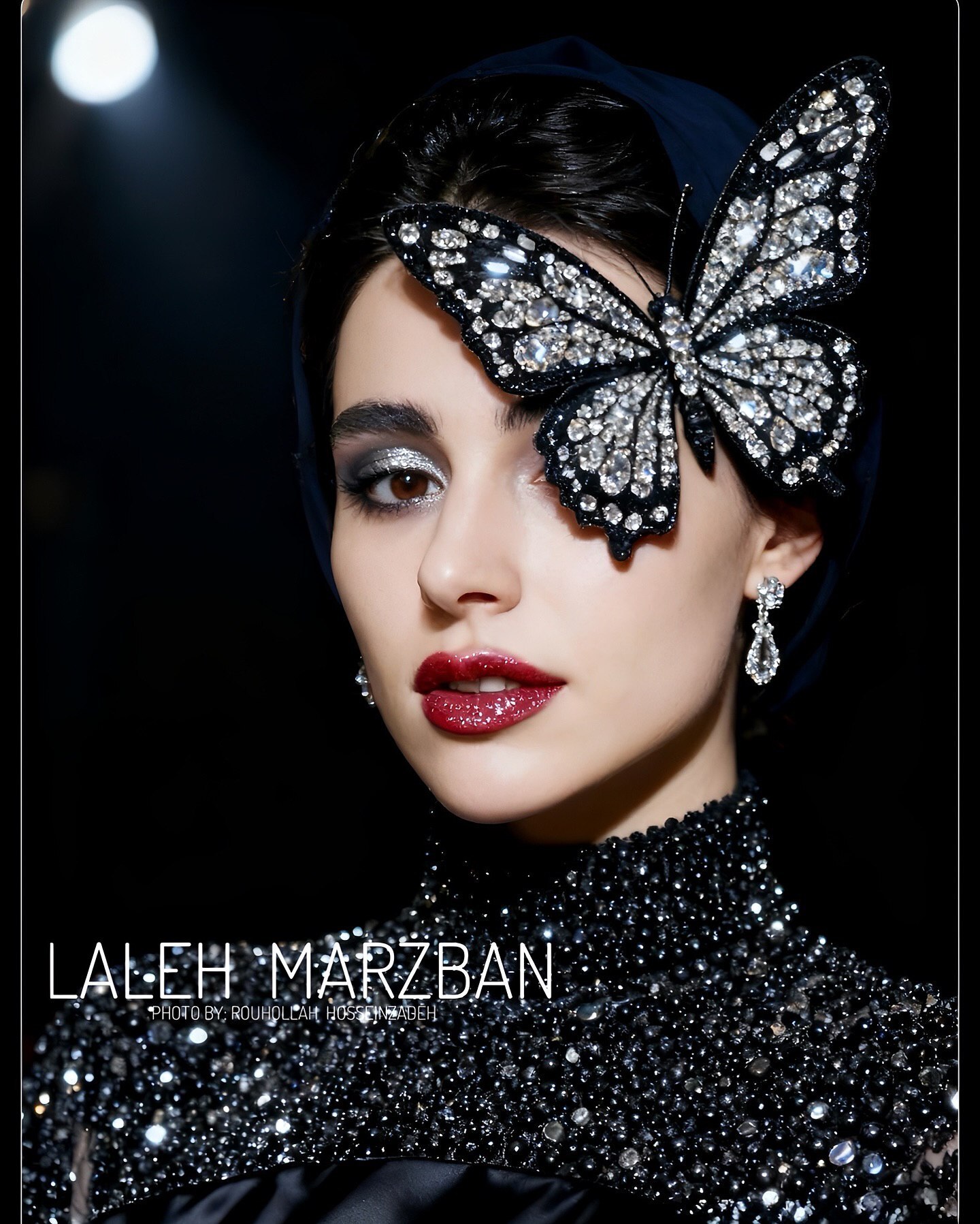 (عکس) پروانه کریستالی لاله مرزبان پربازدید شد؛ بازیگر سریال «آبان» در فوتوشوت هوش مصنوعی