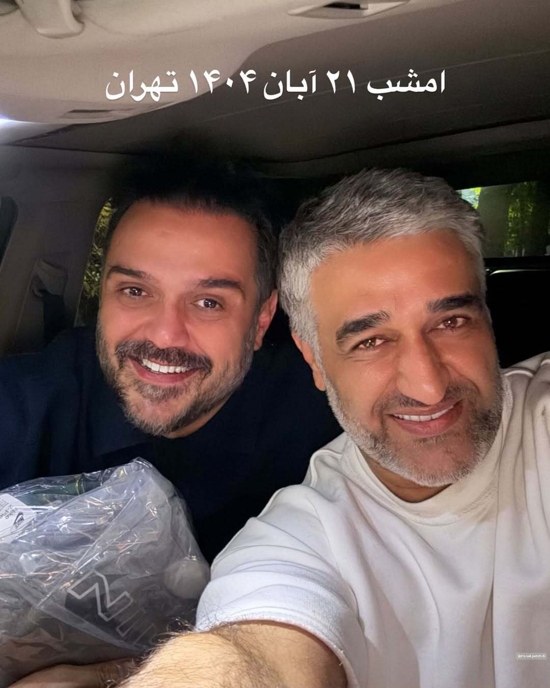 اولین عکس پژمان جمشیدی پس از بازگشت از کانادا