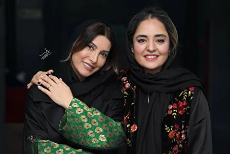 (ویدئو) پایان شایعه قهر فریبا نادری و نرگس محمدی؛ قاب صمیمی دو بازیگر