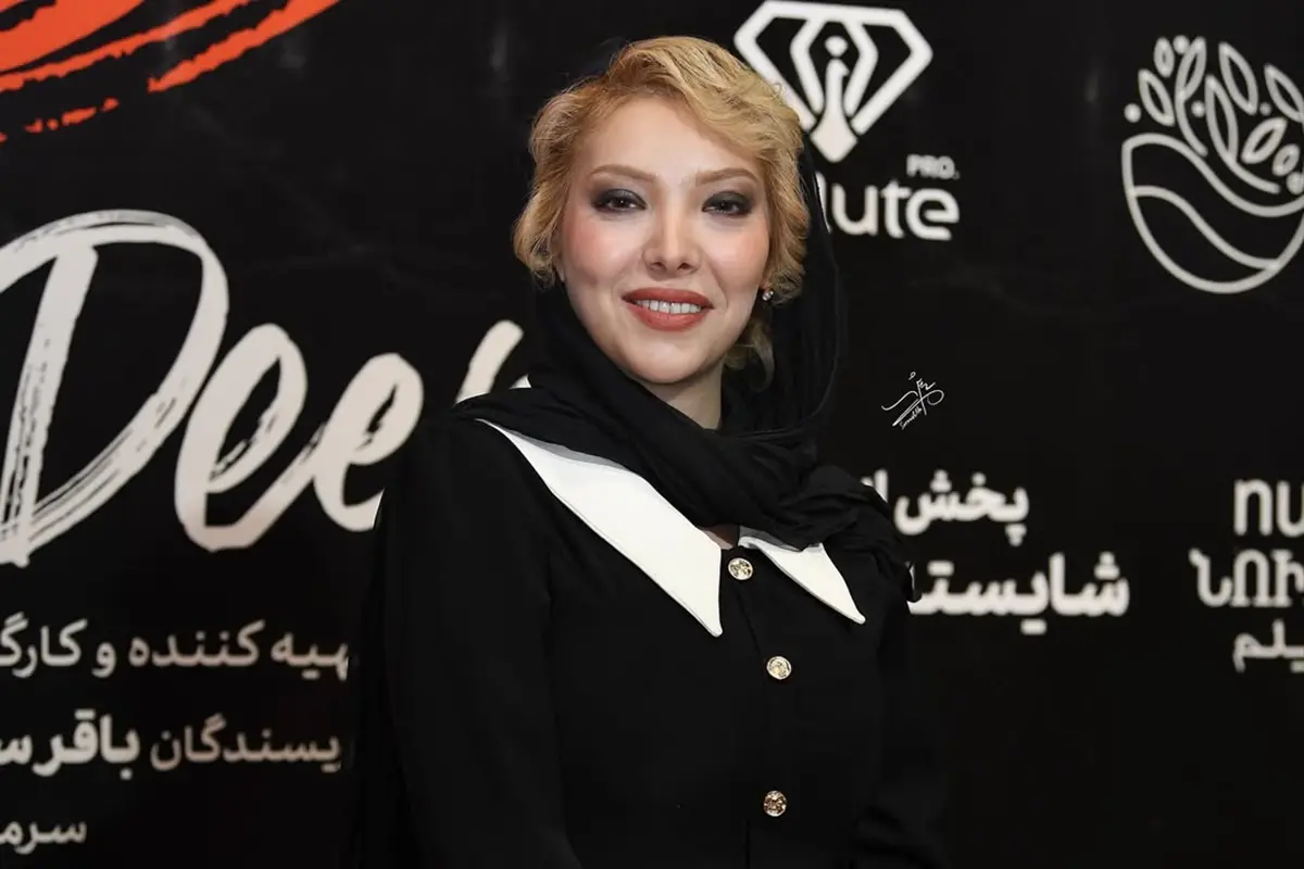 (عکسی) گریم عجیب و شوکه‌کننده صدف اسپهبدی در نمایش «شب»