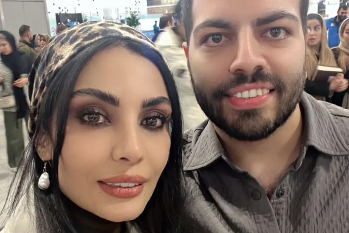 عکس‌های صحرا اسداللهی از خانواده‌اش در فرودگاه؛ از دیشب تنها ترین آدم روی زمین شدم