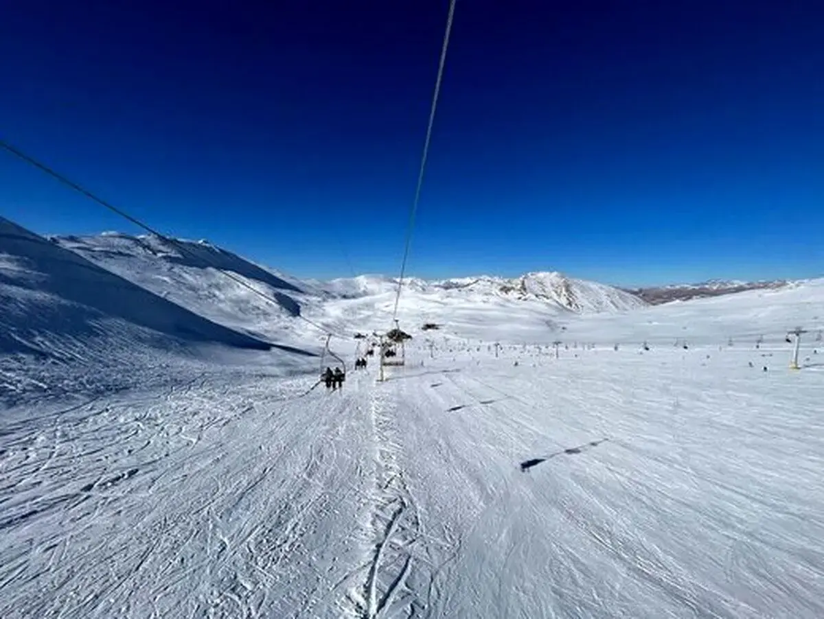تصویر جذاب از بارش اولین برف پاییزی در تهران + ویدئو