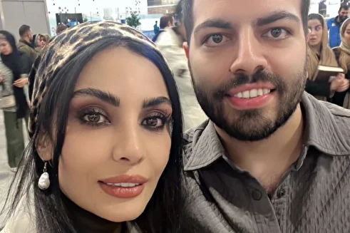 عکس‌های صحرا اسداللهی از خانواده‌اش در فرودگاه؛ از دیشب تنها ترین آدم روی زمین شدم