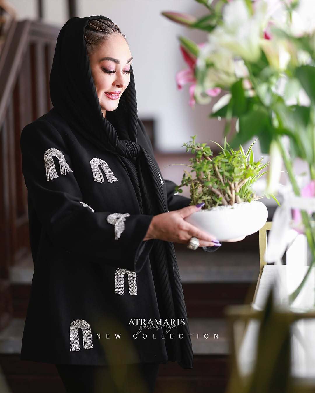 تصاویر | الهام حمیدی مدل شد تصاویر | الهام حمیدی مدل شد