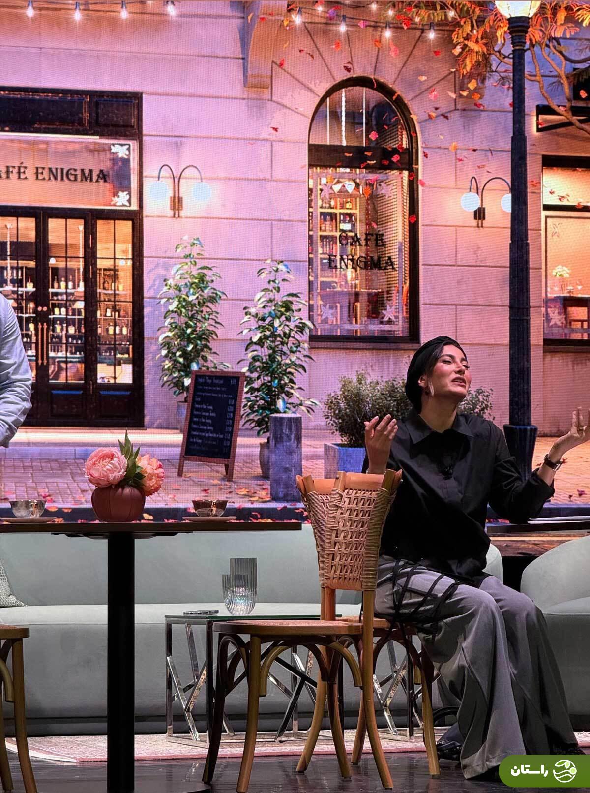 عکس پربازدید فریبا نادری بعد از جنجال‌های اخیر در یک کافه لاکچری در دبی