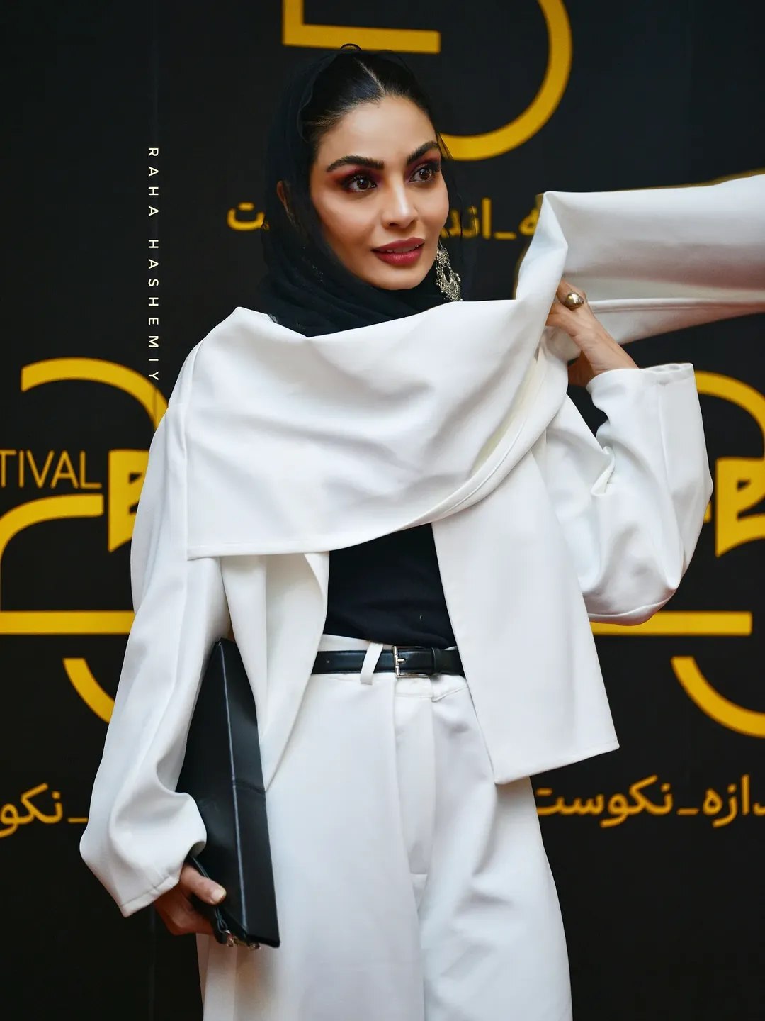 (عکس) استایل خاص و شیک صحرا اسداللهی در اختتامیه جشنواره ۲۵