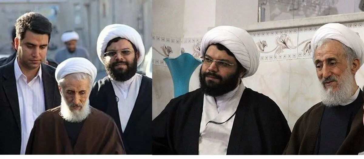 دو عکس از پسر کاظم صدیقی | محمدمهدی صدیقی در کنار پدر