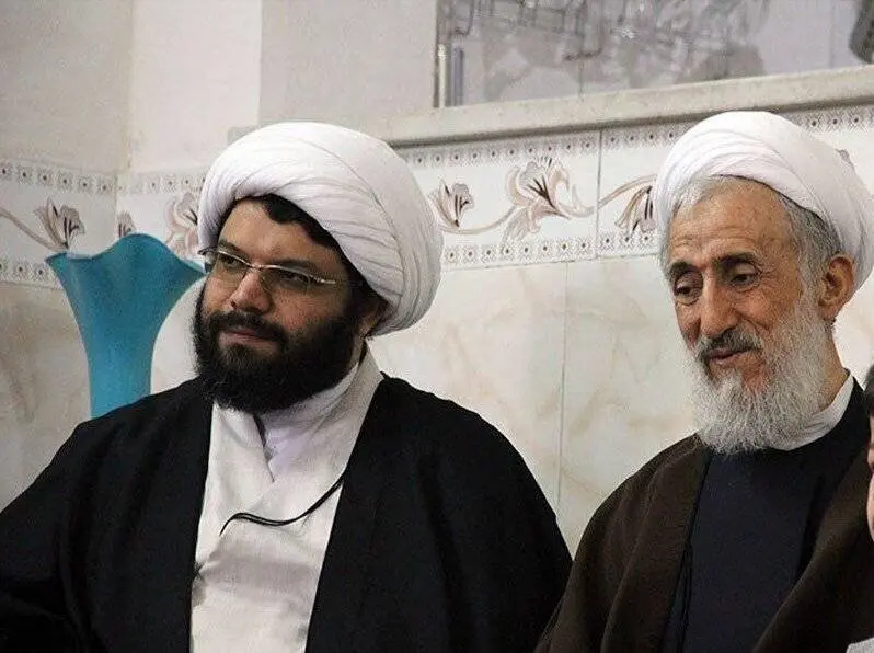 دو عکس از پسر کاظم صدیقی | محمدمهدی صدیقی در کنار پدر