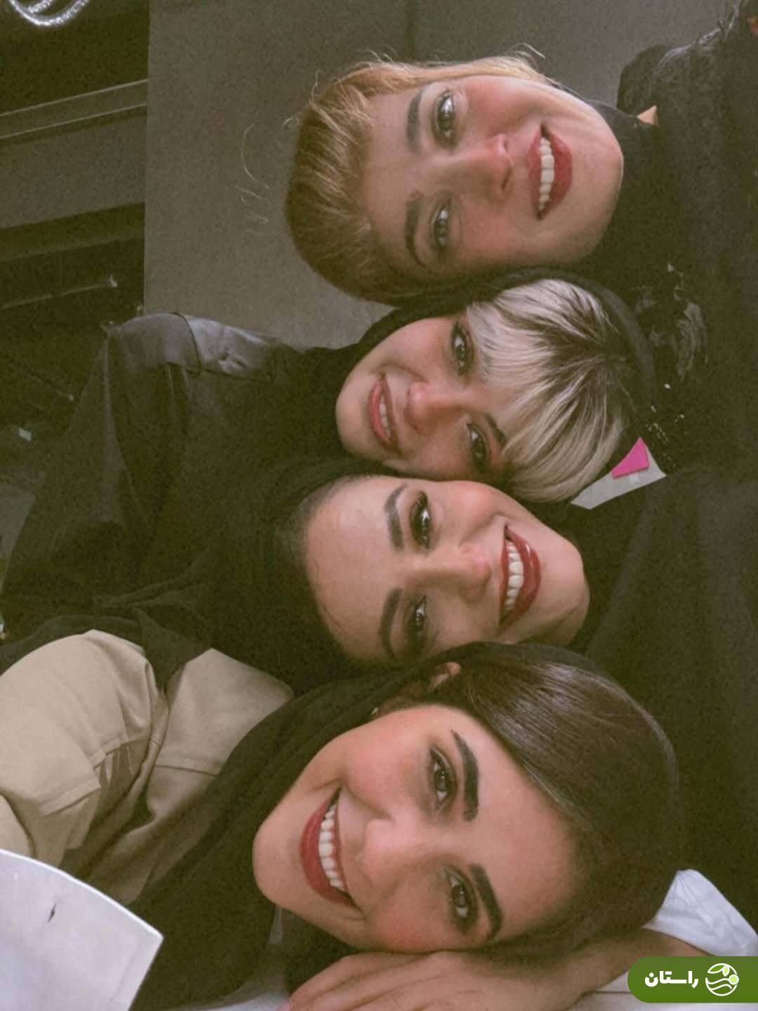 عکسی متفاوت از دختران سریال شکارگاه؛ نیک آفرید سماواتی، سوگل خلیق، ستایش دهقان و الهام نامی