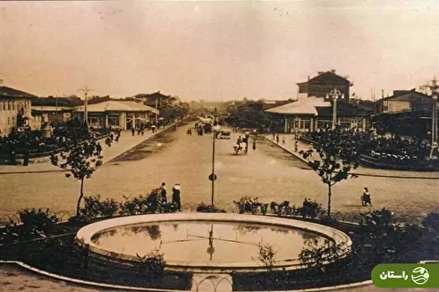 (عکس) تونل زمان؛ مغازه‌ای در رشت؛ اوایل قرن ۲۰