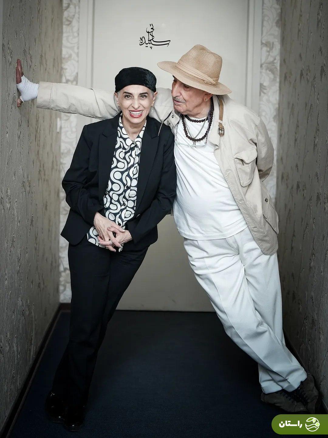 عکس‌های دونفره و ژست‌های خاص فرهاد آئیش و مائده طهماسبی