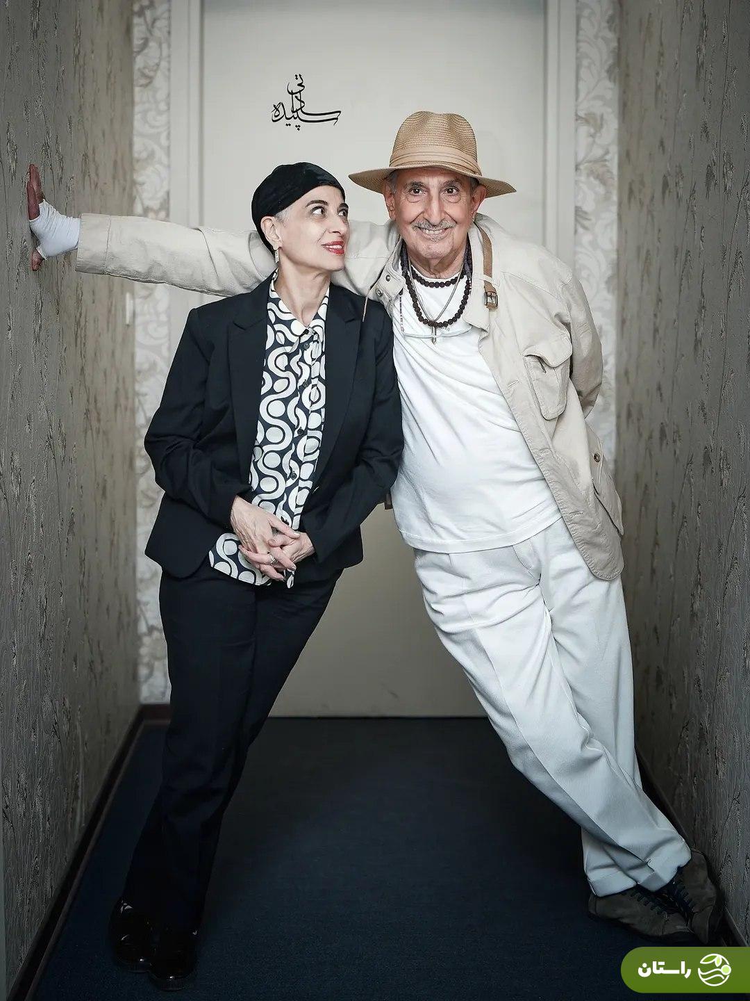 عکس‌های دونفره و ژست‌های خاص فرهاد آئیش و مائده طهماسبی